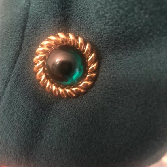 Kasper blazer size 12 emerald green wool - Picture 2 of 8